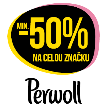 Využijte neklubové nabídky slevy min. 50 % na celou značku Perwoll!