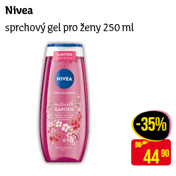Nivea - sprchový gel pro ženy 250 ml