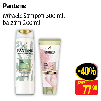 Pantene - Miracle šampon 300 ml, balzám 200 ml