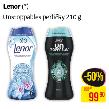 Lenor - Unstoppables perličky 210g