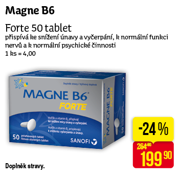 MAGNE B6 - Forte 50 tablet