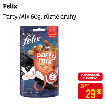 Felix - Party Mix 60g, různé druhy