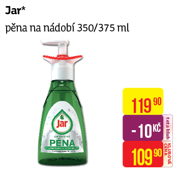 Jar - pěna na nádobí 35/375ml  