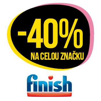 Využijte neklubové nabídky slevy 40% na značku Finish!