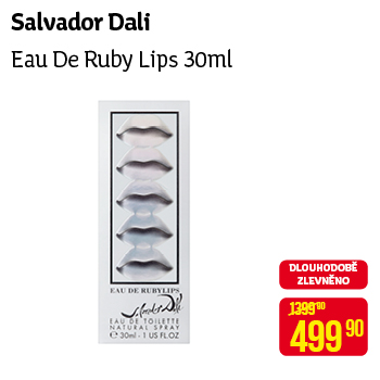 Salvador Dali - Eau De Ruby Lips 30ml