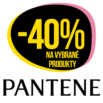 Využijte neklubové nabídky slevy 40 % na vybrané produkty Pantene!