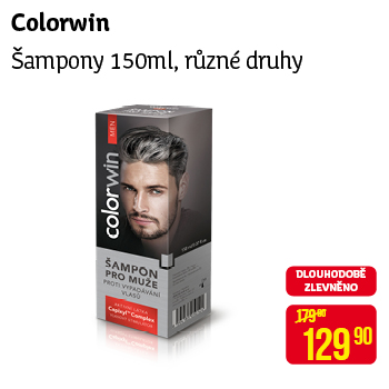 Colorwin - Šampony 150ml, různé druhy