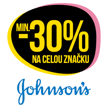 Využijte neklubové nabídky - sleva min. 30% na značku Johnson's!
