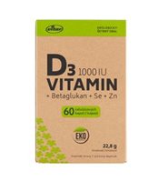 Vitar Vitamin D3 1000 IU + betaglukan + Se + Zn