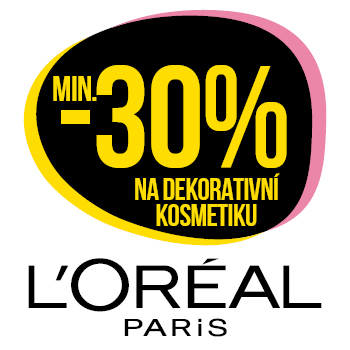 Využijte neklubové nabídky - sleva min. 30 % na dekorativní kosmetiku značky L'Oréal Paris!