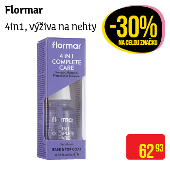 Flormar - 4v1, výživa na nehty