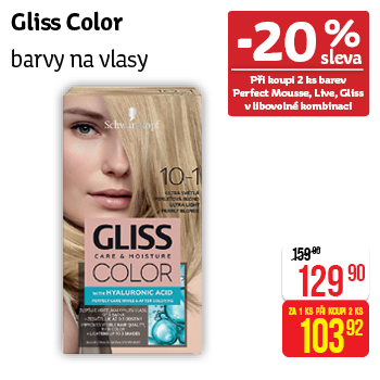Gliss Color - barvy na vlasy