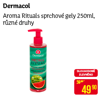 Dermacol - Aroma Rituals sprchové gely 250ml, různé druhy