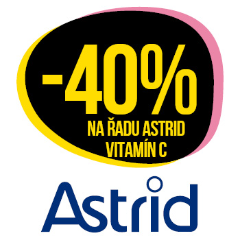 Využijte neklubové nabídky slevy 40% na řadu Astrid vitamín C!