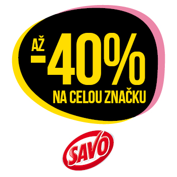 Využijte neklubové nabídky - sleva 40 % na bazénovou chemii značky Savo!