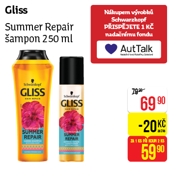 Gliss - Summer Repair šampon 250 ml