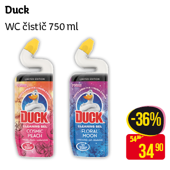 Duck - WC čistič 750 ml