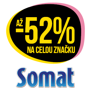 Využijte neklubové nabídky - sleva až 52% na celou značku Somat!