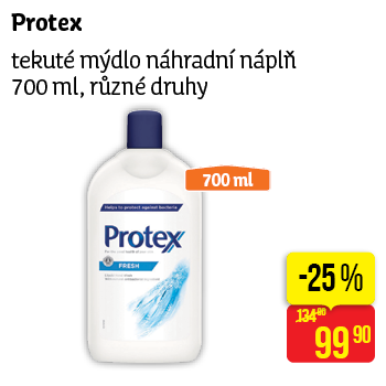 Protex - tekuté mýdlo náhradní náplň 700ml, různé druhy