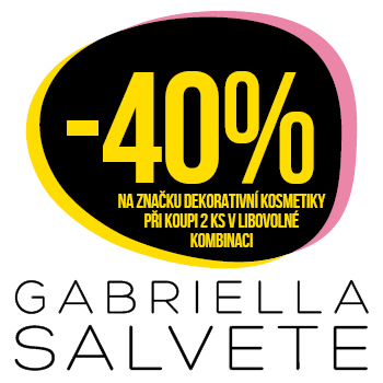 Využijte neklubové nabídky - sleva 40 % na dekorativní kosmetiku Gabriella Salvete při koupi 2 ks v libovolné kombinaci!
