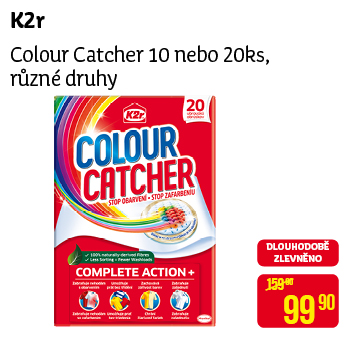 K2r - Colour Catcher 10 nebo 20ks, různé druhy