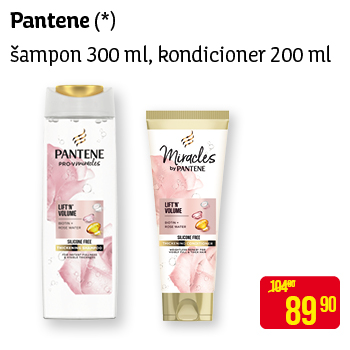 Pantene - šampon 300ml, kondicioner 200 ml