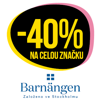 Využijte neklubové nabídky - sleva 40% na celou značku Barnängen!