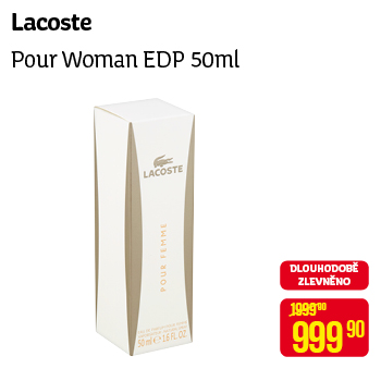 Lacoste - Pour Woman EDP 50ml