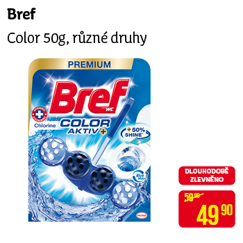 Bref - Color 50g, různé druhy