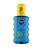 Nivea Sun Protect & Dry Touch Neviditelný sprej na opalování OF 30