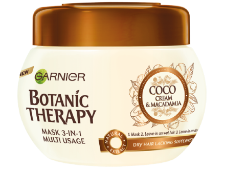Maska s multifunkčním použitím Coco Cream & Macadamia (Garnier Botanic Therapy)
