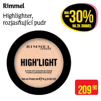 Rimmel - Highlighter, rozjasňující pudr