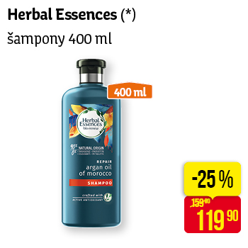 Herbal Essences - šampony 400ml 