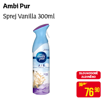 Ambi Pur - Sprej Vanilla 300ml