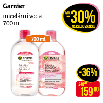 Garnier - micelární voda 700 ml