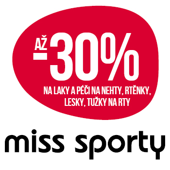 Využijte neklubové nabídky - sleva až 30 % na vybrané výrobky značky miss sporty!