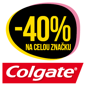 Využijte neklubové nabídky - sleva 40% na celou značku Colgate!