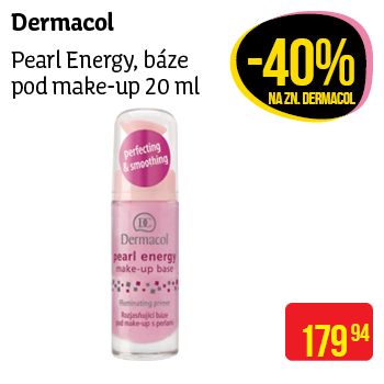 Dermacol - Pearl Energy, báze pod make-up 20 ml