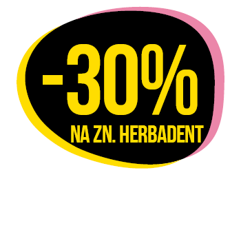 Využijte neklubové nabídky slevy 30 % na celou značku Herbadent!