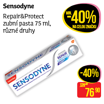 Sensodyne - Repair&Protect zubní pasta 75 ml, různé druhy