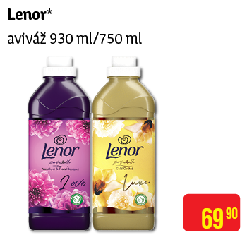 Lenor - aviváž 930/750 ml