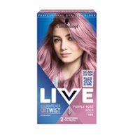 Schwarzkopf Live Lightener & Twist barva na vlasy Fialová růžovozlatá