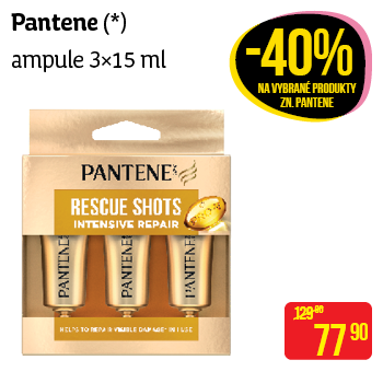 Pantene - ampule 3x15 ml