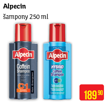 Alpecin - šampony 250 ml