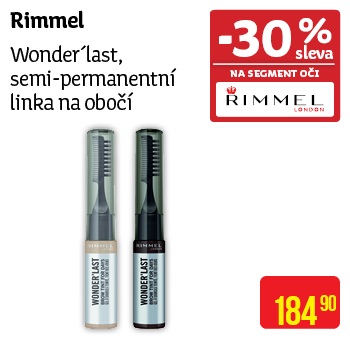 Rimmel - Wonder´last, semi-permanentní linka na obočí
